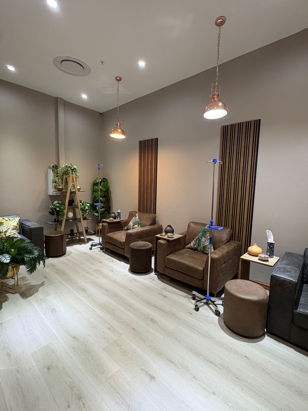 Inside our Clearwater Mall lounge