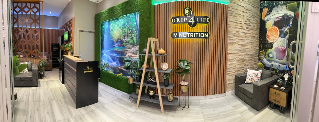 Drip4Life IV Therapy Lounge Interior